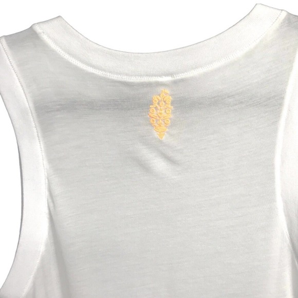 Free People Movement Cutie Buti Tank White -4 - Picture 8 of 9